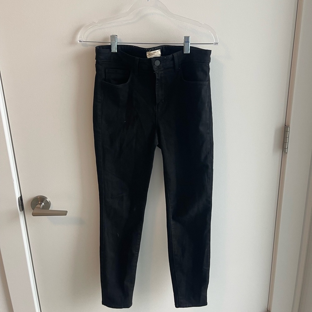 L’AGENCE Black Skinny Jeans